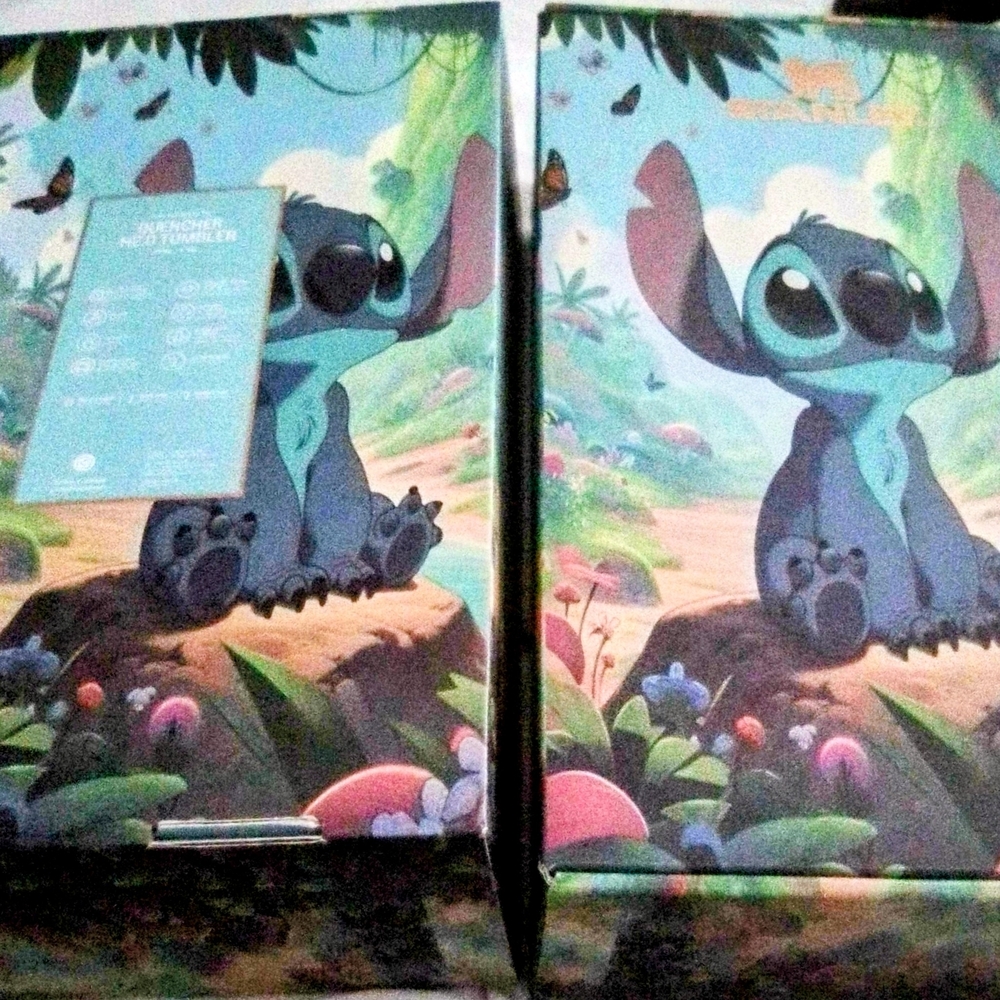 Stanley Stitch Themed Coffee Tumbler Set